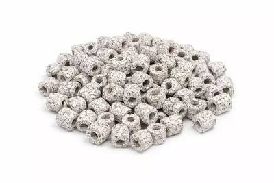 Material filtrues akuariumi Aqua Natura Far Infrared Vitality Ring, 0.5kg, 16x16mm, i bardhë