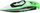 Varkë lodër me telekomandë RC Motorboat, 15 cm, 2.4 GHz, e bardhë jeshile