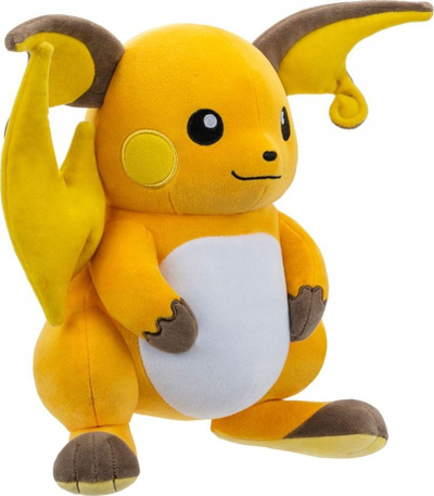 Lodër pelushi Pokémon Pikachu, 20cm, material i butë, me shumë ngjyra