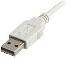 Kabllo USB Multicomp Pro 11.99.8919, USB 2.0 Type A në Type A, 1.8m, e bardhë