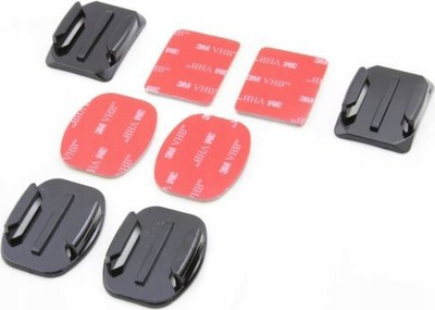Set aksesorësh Xrec për GoPro Hero 5/4/3+/3 dhe SJCAM, me stativ fleksibël, kuti transporti, i zi