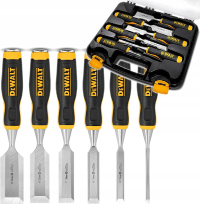 Set daltash për dru DeWalt DWHT16852-9, 6 copë, me kuti transporti