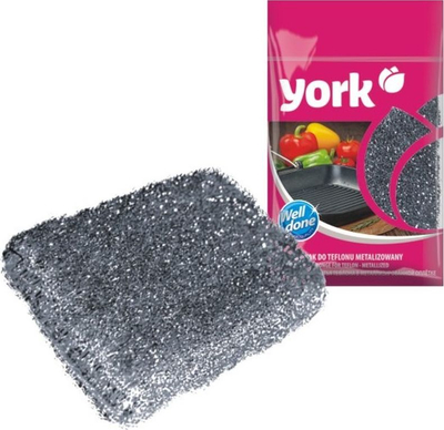 Sfungjer pastrimi Yor Metallized për teflon, 1 copë
