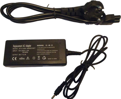 Adaptues karikues për laptop CoreParts MBA1308, 40W, për veturë 12V, i zi