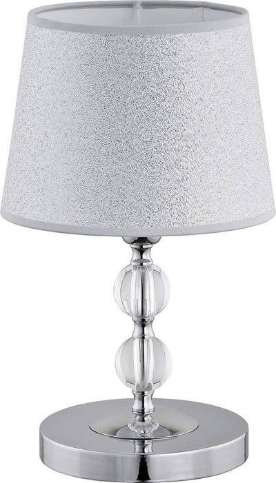 Llambë tavoline Alfa Emmanuelle 16716, 1x40W, E14, argjendi