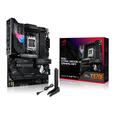 Pllakë amë Asus ROG Strix X870E E Gaming WiFi, Socket AM5, DDR5, e zezë
