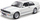 Makina model Bburago BMW M3 E30 ’88, shkalla 1:24, e bardhë