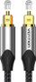 Kabllo audio optike Vention Toslink, 2m, fibër optike, gri me të zezë