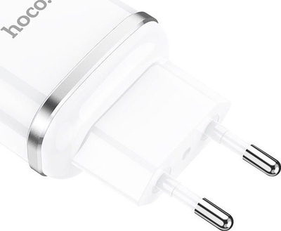 Karikues muri Hoco N3, USB me kabllo Type C, QC 3.0, i bardhë