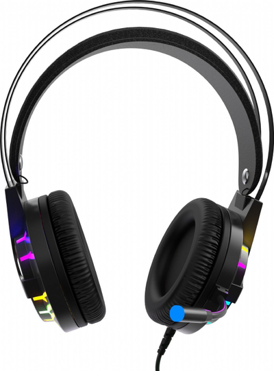 Kufje gaming Inca IGK-TX12, me kabllo, 2.4m, të zeza