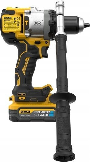 Trapano me goditje DEWALT DCD1007H2T QW, pa kabllo, 3 shpejtësi, me 2 bateri edhe karikues