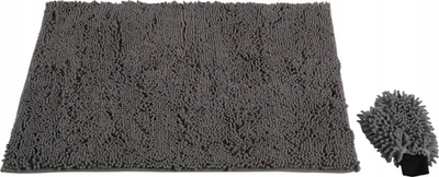 Peshqir tharës për qen Zolux, mikrofibër, 100x70 cm, gri