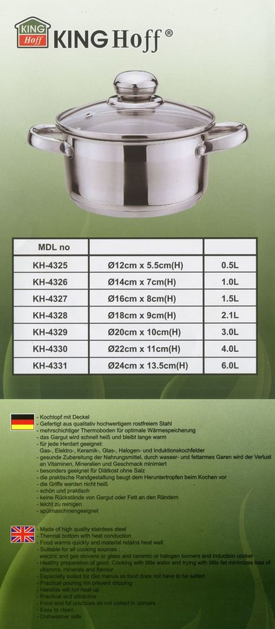Tenxhere KingHoff, 1.5L, 16cm