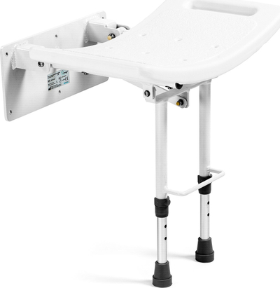 Stol dushi muror JMC-C 5105, palosës, kapacitet 135 kg, i bardhë