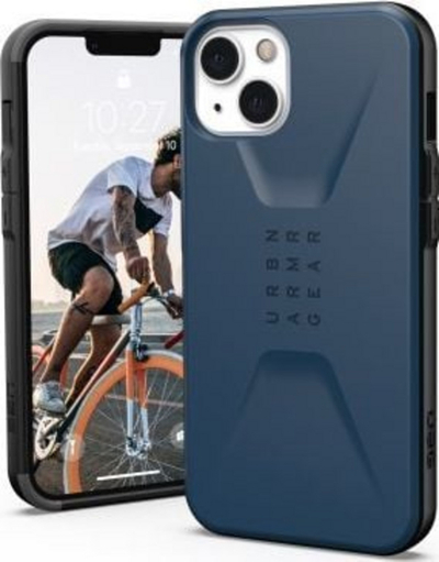 Mbështjellëse UAG Civilian për iPhone 13, e kaltër e errët