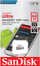 Kartë e memories Sandisk Ultra microSDXC, 64GB, 140mb/s