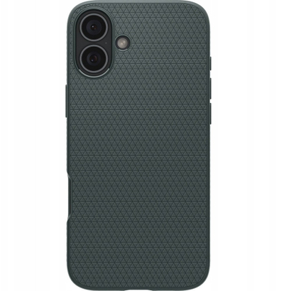 Kapak telefoni Spigen Liquid Air për iPhone 17, plastik, jeshile Abyss