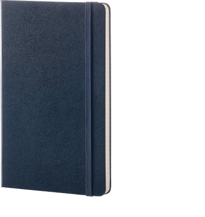 Fletore Moleskine Classic Notebook Large, kapak i fortë, 13 x 21 cm, blu