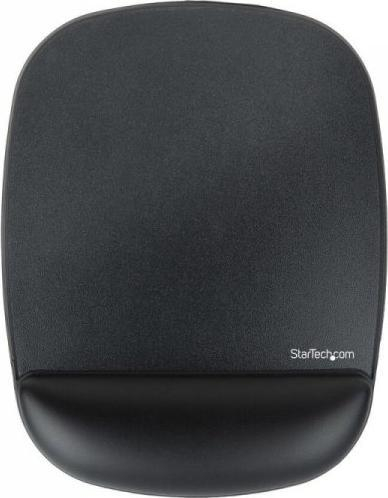 Mousepad StarTech.com Ergonomic, me mbështetëse xheli për kyçin, bazë kundër rrëshqitjes, i zi