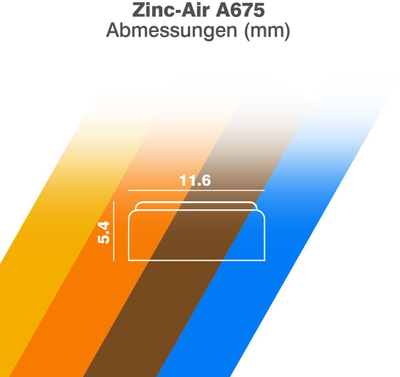 Bateri aparati dëgjimi Camelion A675 PR44, 650mAh, 1.4V