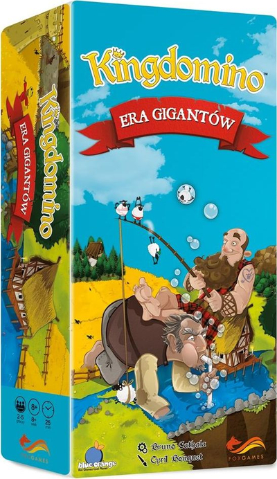 Zgjerim loje tavoline Blue Orange Kingdomino Age of Giants, për Kingdomino dhe Queendomino, për 2 deri në 5 lojtarë, shumëngjyrësh