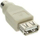 Adapter USB InLine 33103, USB A femër në PS/2 mashkull, i bardhë