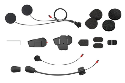 Set montimi SENA Spider ST1, mikrofon edhe boksa, e zezë