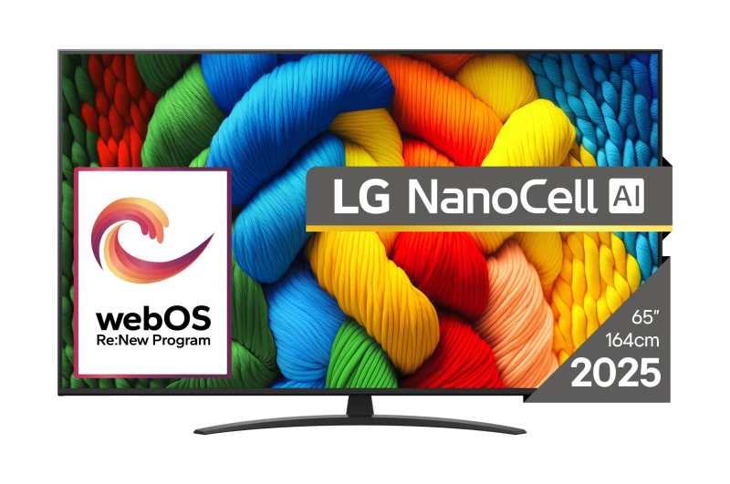 Televizor LG NANO81A3A, 65", 4K NanoCell, webOS, i zi