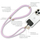 Rrip universal telefoni Guess CBDY Cord GUUCNMG4EU, najlon, lejla