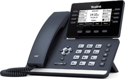 Telefon IP desktop Yealink SIP-T53C, ekran 3.7", 12 llogari SIP, gri