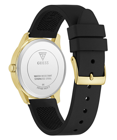 Orë dore për femra Guess Roxy GW0942L2, e zezë/artë