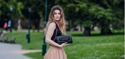 Çantë për femra Vuch Lierin Black, e zezë