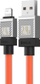 Kabllo karikimi Baseus CoolPlay USB në Lightning, 2.4A, 2m, portokalli