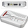 Adapter AV Lindy 32566, VGA në S Video dhe Composite, argjendtë