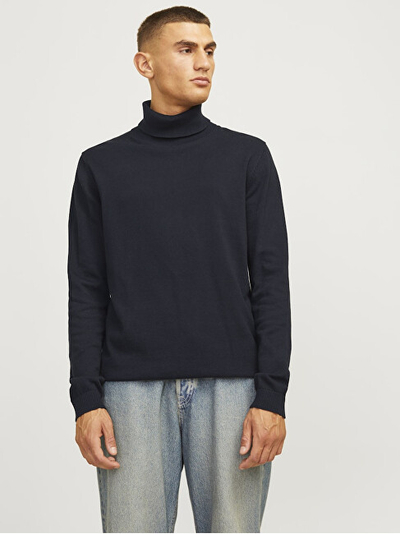 Rollkë për meshkuj Jack&Jones, e zezë