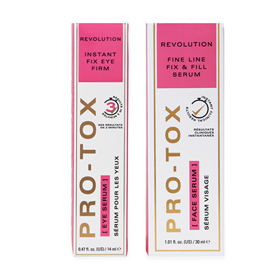 Set për zonën rreth syve Revolution Pro Tox Fine Vine, serum 30 ml + krem 14 ml