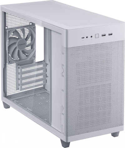 Kasë Asus Prime AP201 Tempered Glass, Mini Tower