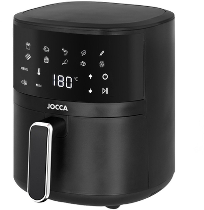 Fritezë ajrore Jocca 2219P, 4L, panel LED, e zezë