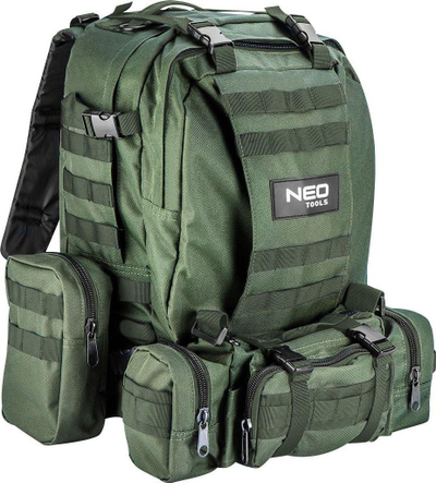 Çantë shpine turistike Neo, 40 l, e gjelbërt