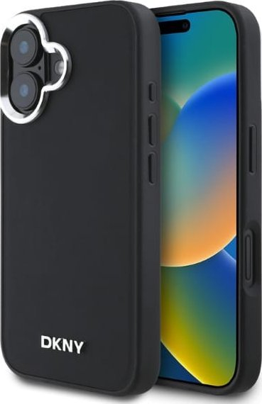 Mbulesë telefoni DKNY DKHMP15SPSCMCLK, për iPhone 15 6.1", MagSafe, e zezë