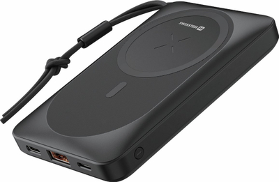 Powerbank Swissten Compact, 10000mAh, MagSafe USB C 20W, i zi
