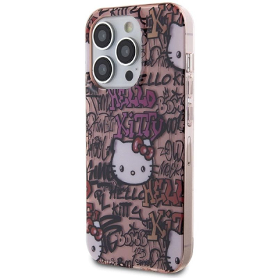 Këllëf telefoni Hello Kitty HKHCP13XHDGPTP, iPhone 13 Pro Max 6.7", TPU i fortë, rozë