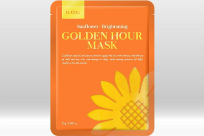 Maskë fytyre Elroel Golden Hour Mask Brightening Sunflower, hidratim, ndriçim, 25 g