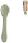 Lugë bebe Orion 154208, silikon, 14 cm, jeshile