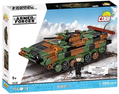 Set ndërtesash COBI BWP-1 Armed Forces, 756 pjesë, shkalla 1:35, kamuflazh