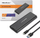 Kuti eksternale SSD Qoltec 50311, M.2 SATA, USB Type C, e zezë