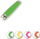 Prerëse thonjsh Top Choice Colours M, metalike, me ngjyra