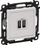Prizë karikimi Legrand Valena Life, 2x USB 5V, e bardhë