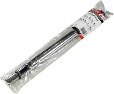 Tub teleskopik për fshesë me korent, 32mm, 56-94cm, metalik ngjyrë argjendi