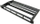 Panel optik MPO për montim në rack, 19", për 5 module, i zi